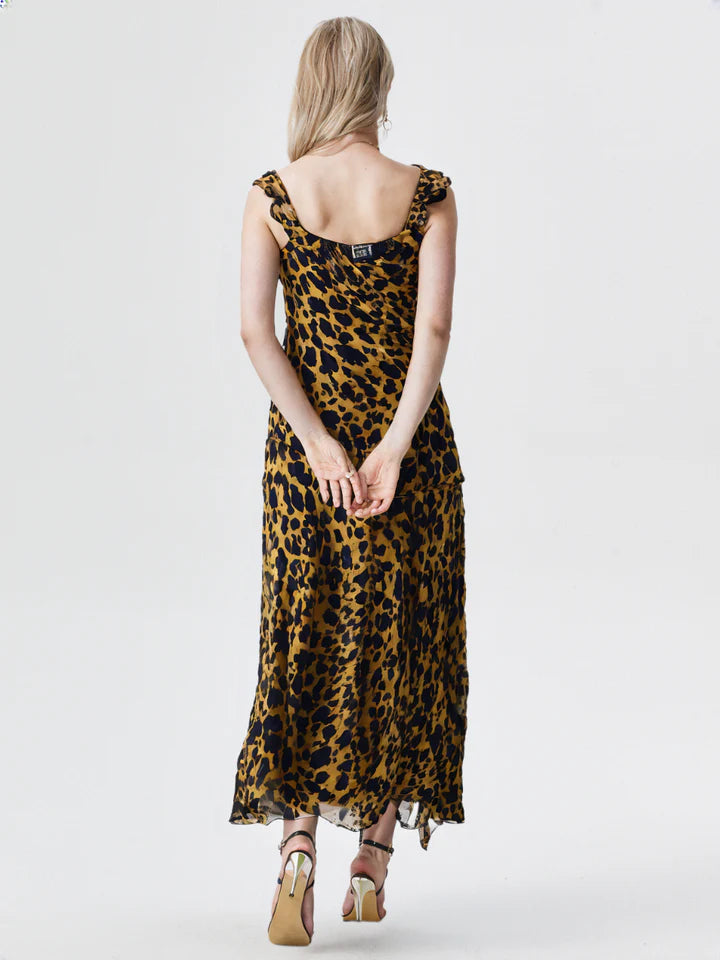 METOVINS STRIP DRESS