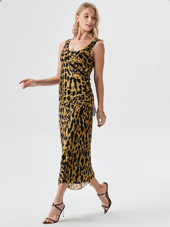 METOVINS STRIP DRESS