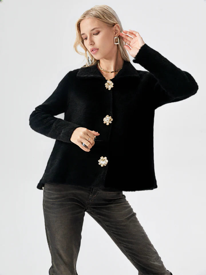 METOVINS LUXE BUTTON COAT