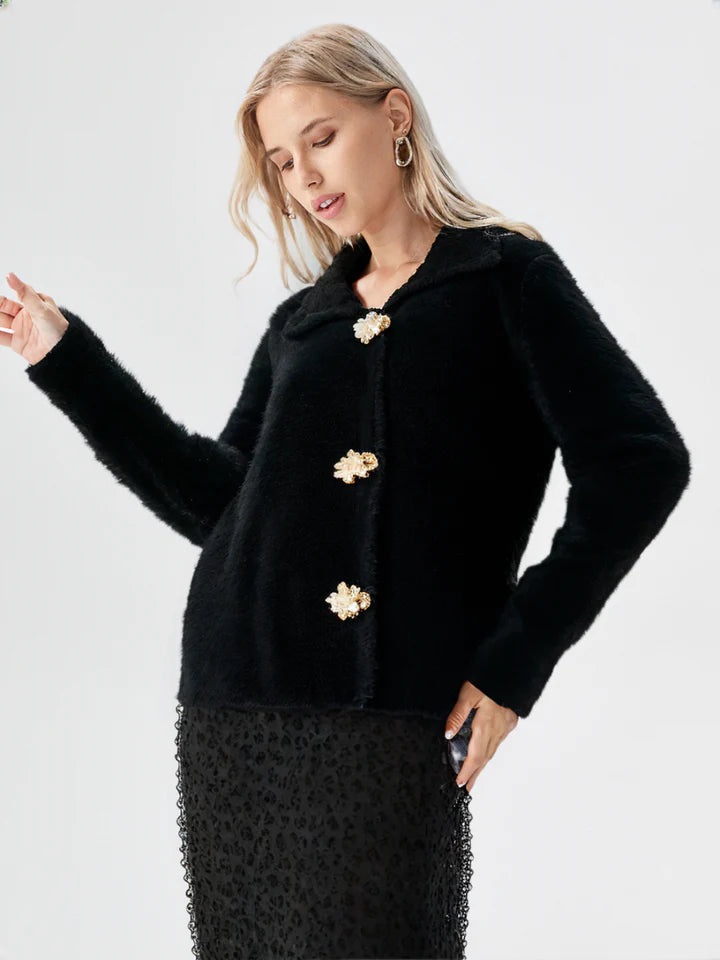 METOVINS LUXE BUTTON COAT
