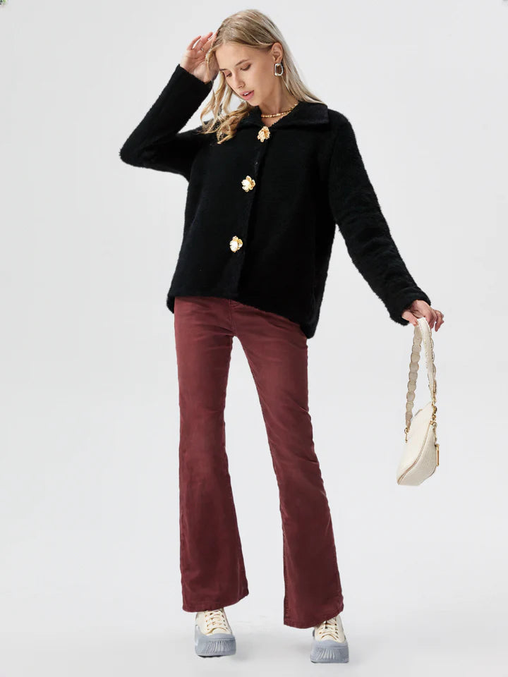 METOVINS LUXE BUTTON COAT