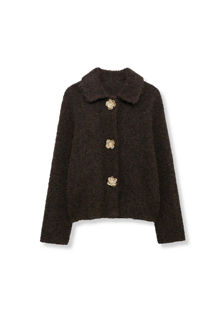 METOVINS LUXE BUTTON COAT