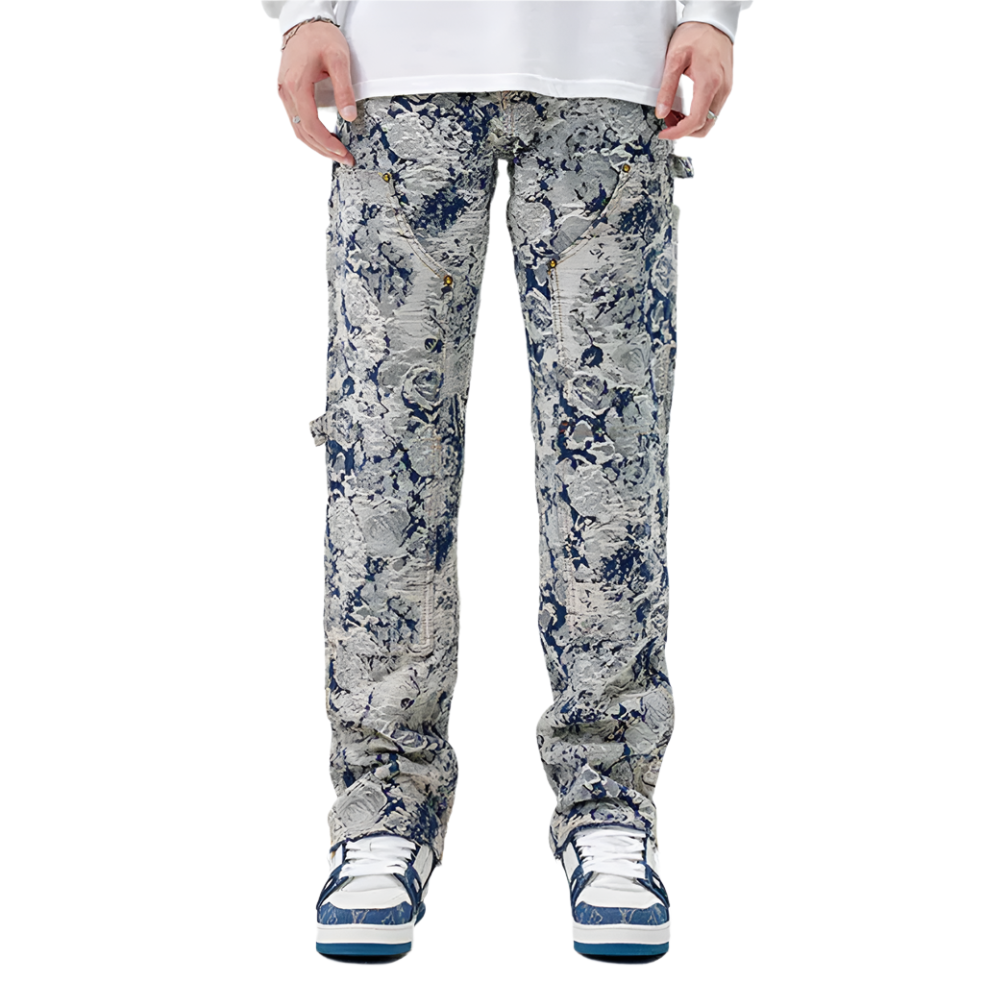 BLUE FLOWER JEANS