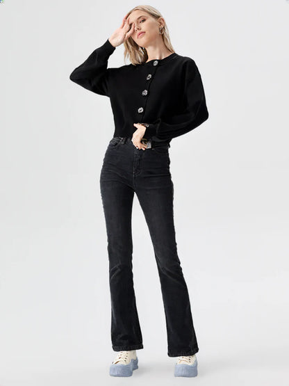 METOVINS BLACK KNIT EMBRACE