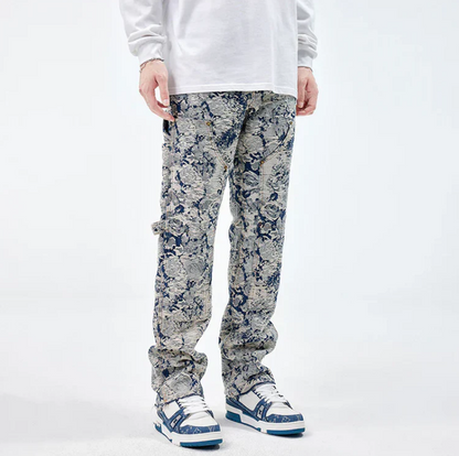 BLUE FLOWER JEANS
