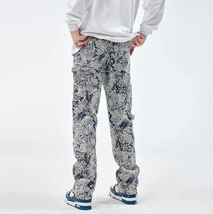 BLUE FLOWER JEANS