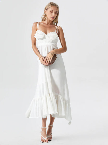 METOVINS LIGHT PETAL DRESS